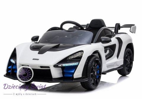 Auto na Akumulator McLaren Senna Biały