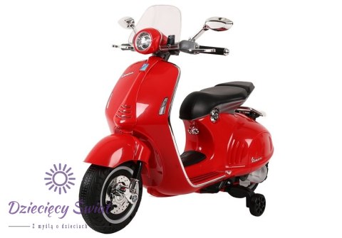 Skuter na Akumulator Vespa GTS 300 Czerwony