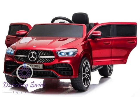 Auto na Akumulator Mercedes GLE450 QY1988 Czerwony Lakier