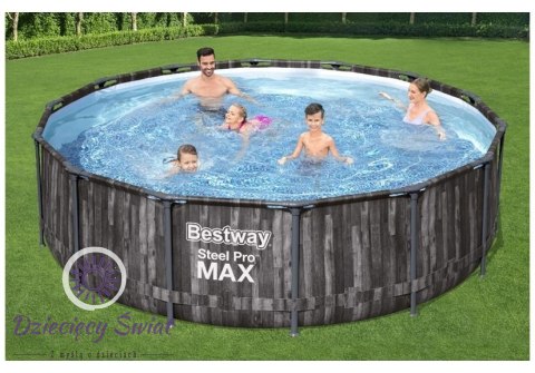 Basen Ogrodowy Stelażowy 427 x 107 cm Bestway 5614Z