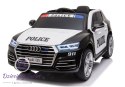 Samochódna Akumulator Audi Q5 Policja Czarny