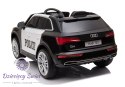 Samochódna Akumulator Audi Q5 Policja Czarny
