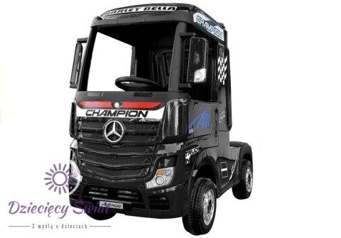 Auto na Akumulator Mercedes Actros Czarny Lakierowany MP4