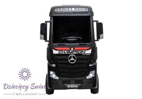 Auto na Akumulator Mercedes Actros Czarny Lakierowany MP4