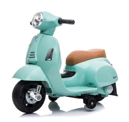 Jeździk akumulatorowy Scooter Vespa turkusowy