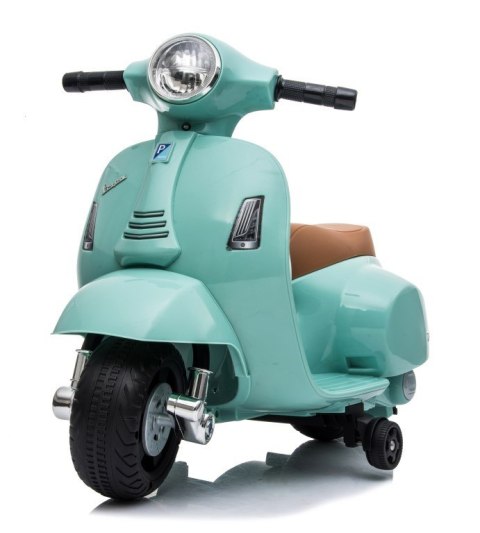 Jeździk akumulatorowy Scooter Vespa turkusowy