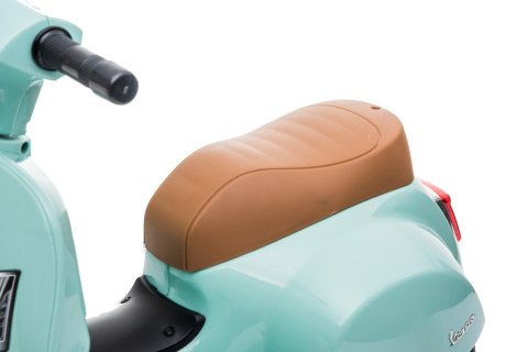 Jeździk akumulatorowy Scooter Vespa turkusowy