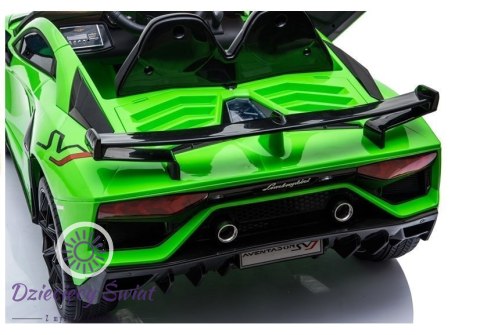 Auto na Akumulator Lamborghini Aventador Zielony