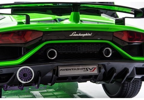 Auto na Akumulator Lamborghini Aventador Zielony