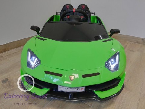 Auto na Akumulator Lamborghini Aventador Zielony