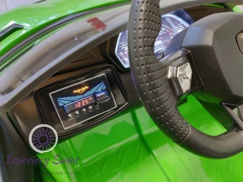 Auto na Akumulator Lamborghini Aventador Zielony