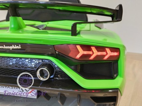 Auto na Akumulator Lamborghini Aventador Zielony