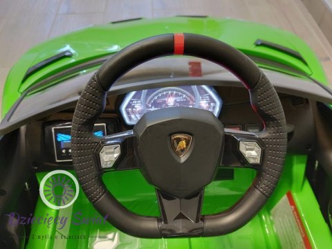 Auto na Akumulator Lamborghini Aventador Zielony