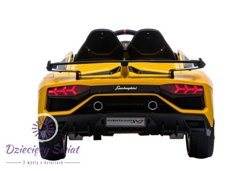 Auto na Akumulator Lamborghini Aventador Żółty