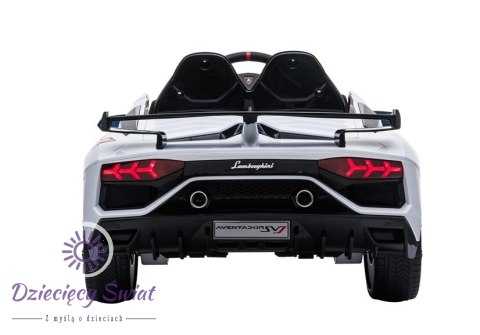 Auto na Akumulator Lamborghini Aventador Biały