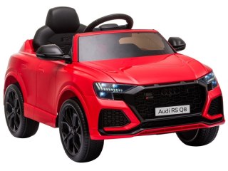 Samochód na akumulator Audi RS Q8 czerwony