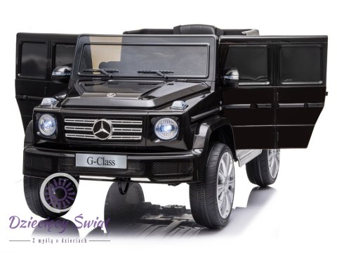 Samochód na akumulator Mercedes G500 czarny