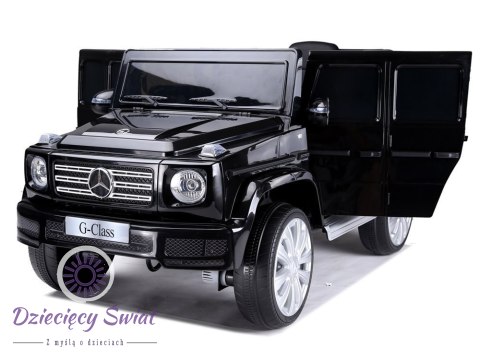 Samochód na akumulator Mercedes G500 czarny