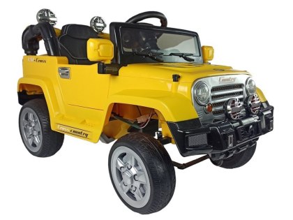 Auto na Akumulator Jeep JJ245 Żółty