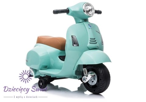 Skuter na Akumulator Vespa GTS 300 Mini Turkusowy