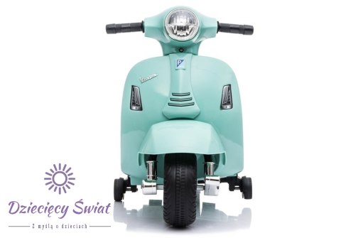 Skuter na Akumulator Vespa GTS 300 Mini Turkusowy