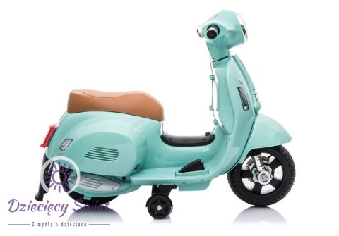 Skuter na Akumulator Vespa GTS 300 Mini Turkusowy