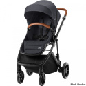 Stinder M Britax Romer Black Shadow lekka spacerówka z dużymi kołami + gondola Stinder M Britax Romer Black Shadow lekka spacerówka z dużymi kołami + gondola