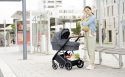 Stinder M Britax Romer Black Shadow lekka spacerówka z dużymi kołami + gondola Stinder M Britax Romer Black Shadow lekka spacerówka z dużymi kołami + gondola