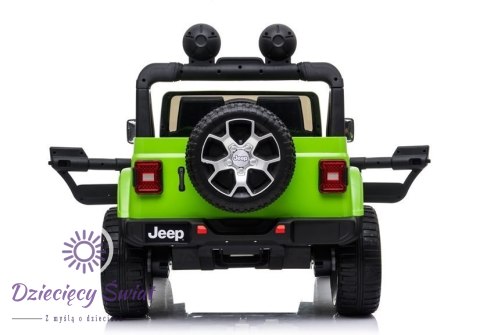 Auto na Akumulator Jeep Rubicon 4x4 Zielony