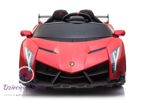 Auto na akumulator Lamborghini Veneno Czerwony