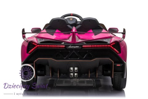 Auto na akumulator Lamborghini Veneno Różowy