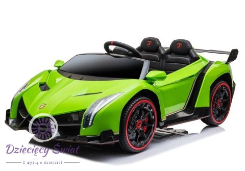 Auto na akumulator Lamborghini Veneno Zielony