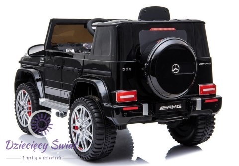 Auto na akumulator Mercedes G63 Czarny Lakier