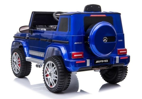 Auto na akumulator Mercedes G63 Niebieski Lakier