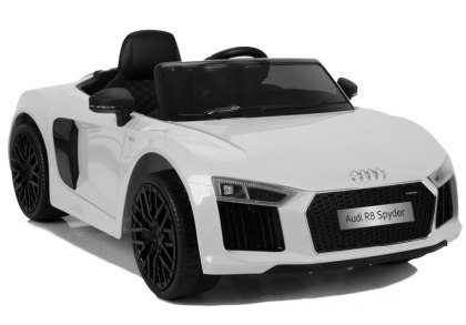 Samochódna Akumulator Audi R8 JJ2198 Białe