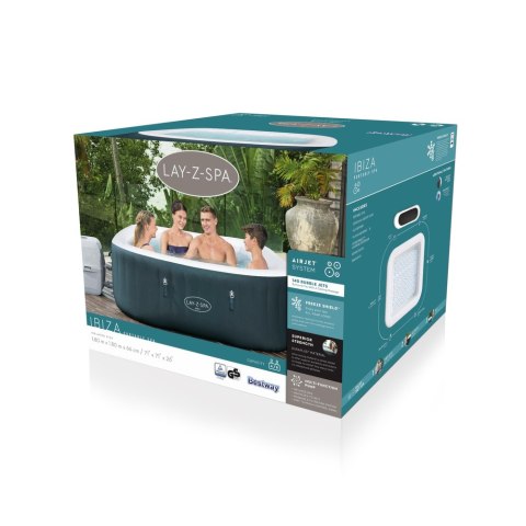 Dmuchane SPA Jacuzzi 6 osobowe Bestway 60015