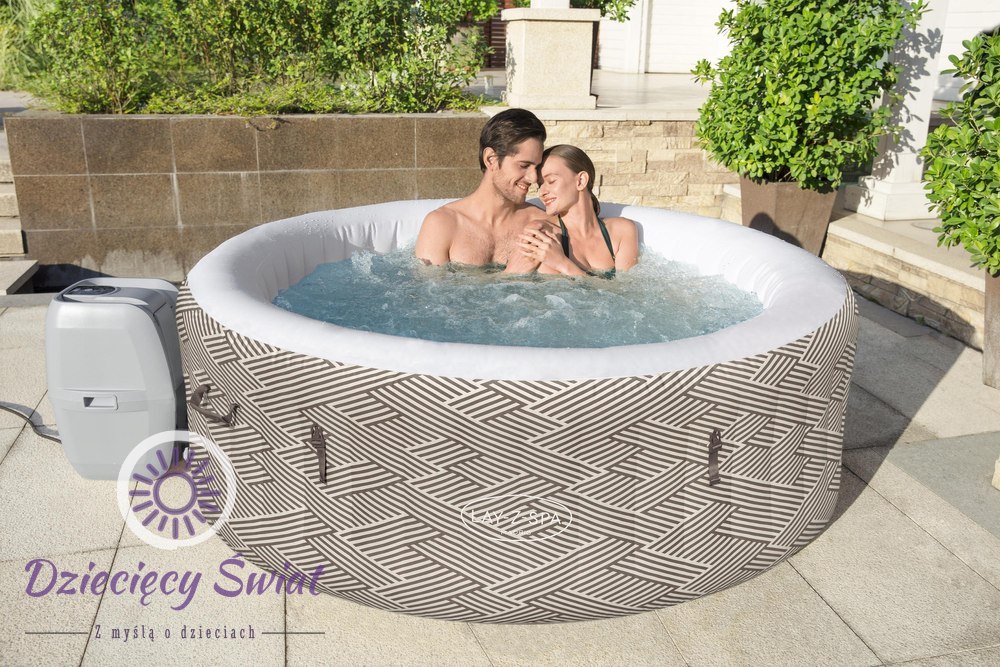 Dmuchane Spa Jacuzzi 4 Osobowe 180 x 66cm Bestway 60055 Dmuchane Spa Jacuzzi 4 Osobowe 180 x 66cm Bestway 60055