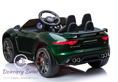 Auto na Akumulator Jaguar F-Type Zielony Lakier