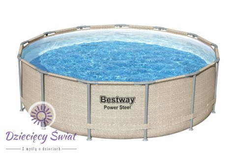 Basen stelażowy ogrodowy 396 x 107 cm Bestway 5614V