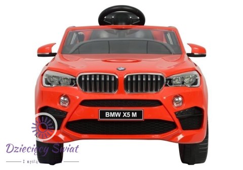 Auto na akumulator BMW X5 M Czerwone