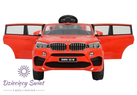 Auto na akumulator BMW X5 M Czerwone