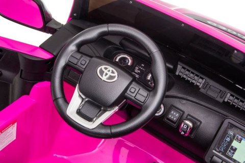 Auto Na Akumulator Toyota Hilux Różowy