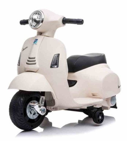 Jeździk akumulatorowy Scooter Vespa biały