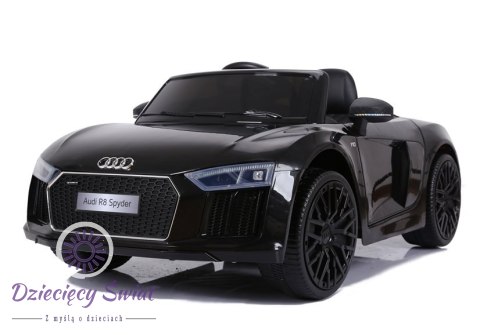 Samochódna Akumulator Audi R8 JJ2198 Czarne