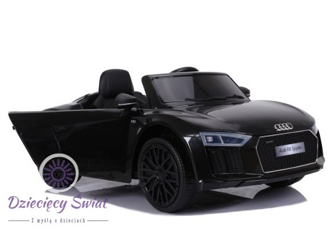 Samochódna Akumulator Audi R8 JJ2198 Czarne