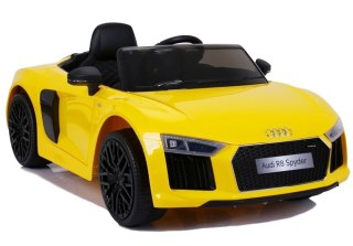 Samochódna Akumulator Audi R8 JJ2198 Żółte