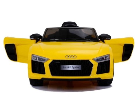 Samochódna Akumulator Audi R8 JJ2198 Żółte