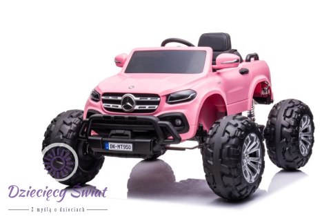 Auto na Akumulator Mercedes DK-MT950 4x4 Light Pink