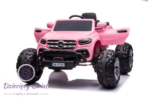 Auto na Akumulator Mercedes DK-MT950 4x4 Light Pink