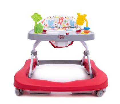 WALK'N PUSH RED 4 BABY Chodzik dla dzieci